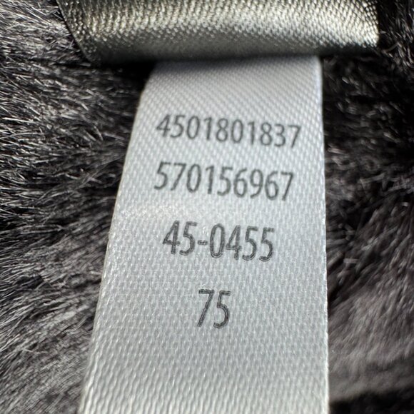 WHITE HOUSE BLACK MARKET Faux Suede Vest Black XS Asymmetric Pockets Streetwear - Picture 13 of 14